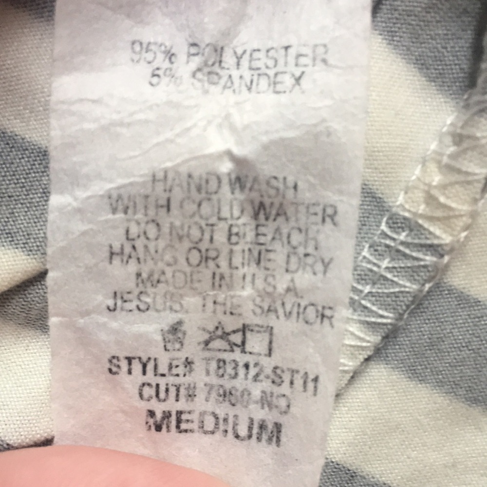 Reborn J Black & White Striped MIDI Dress - Picture 13 of 13